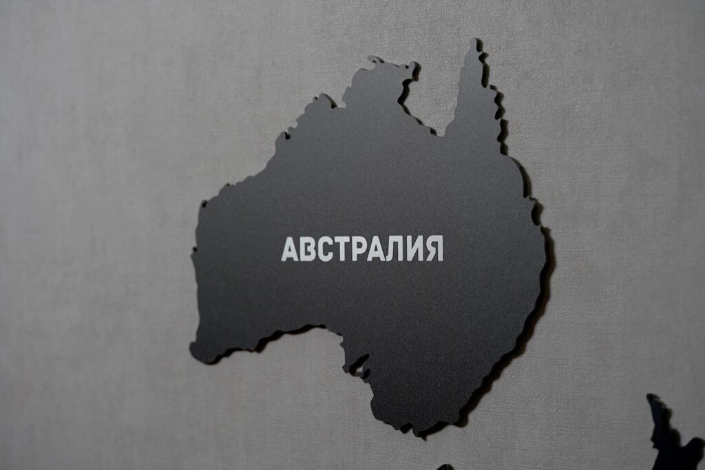 Карта Австралии